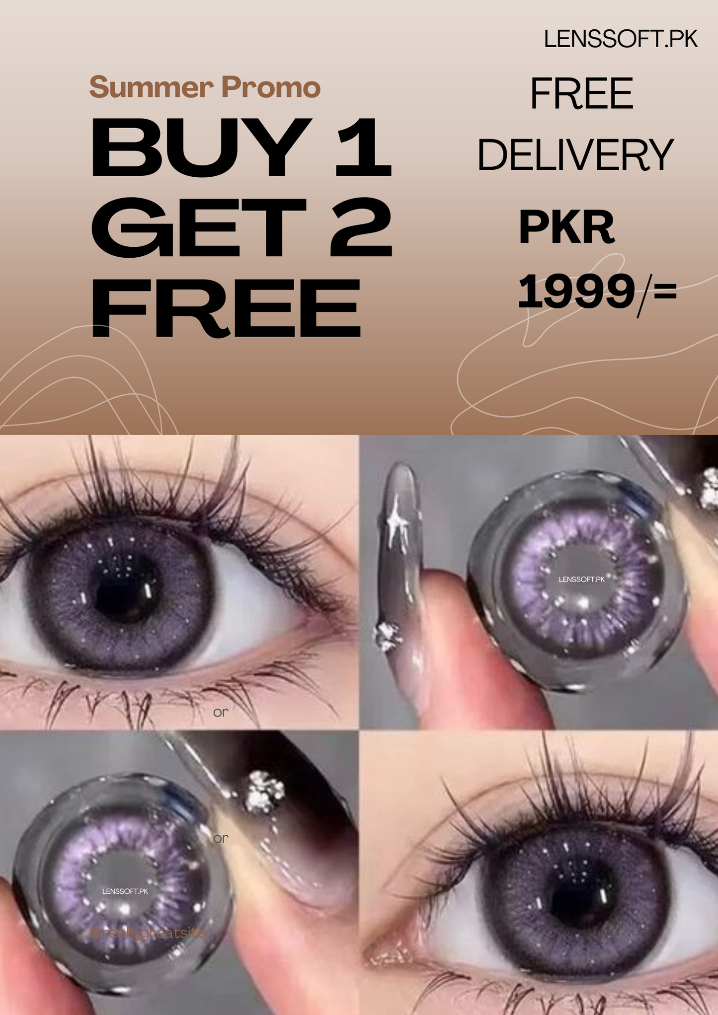 Deal#15 (PURE HAZEL +HIND +VOILET)